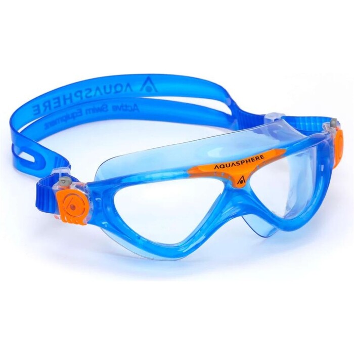 2024 Aquasphere Vista Junior Bademaske MS5634008LC - Blue